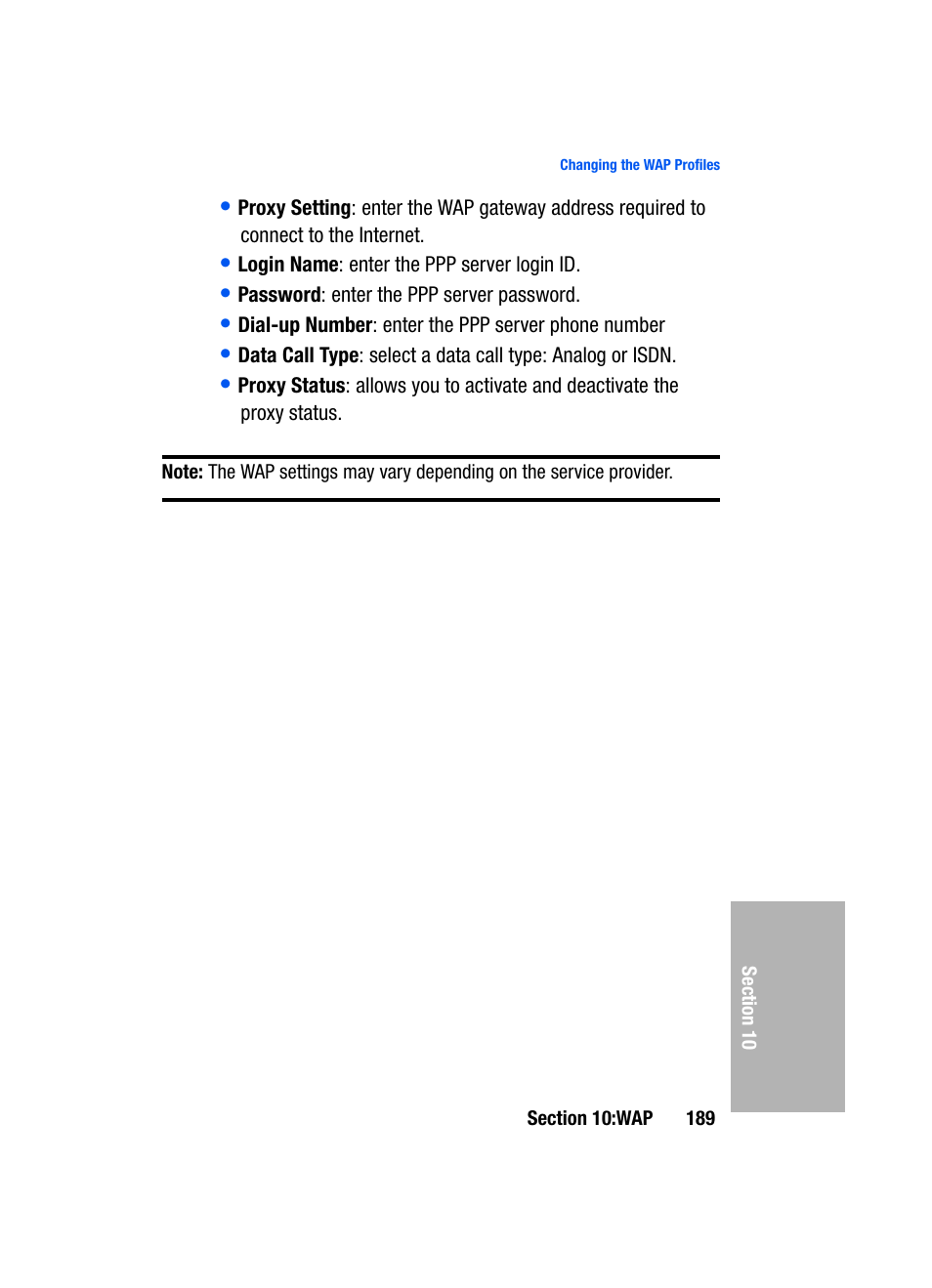 Samsung SGH-D307MSACIN User Manual | Page 189 / 256
