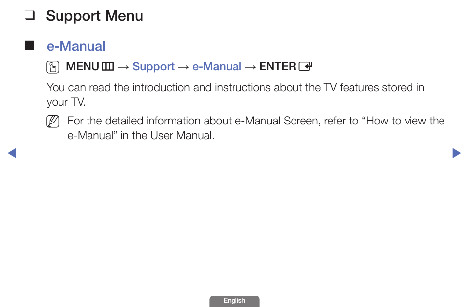 Support menu | Samsung UN46EH6030FXZA User Manual | Page 115 / 192