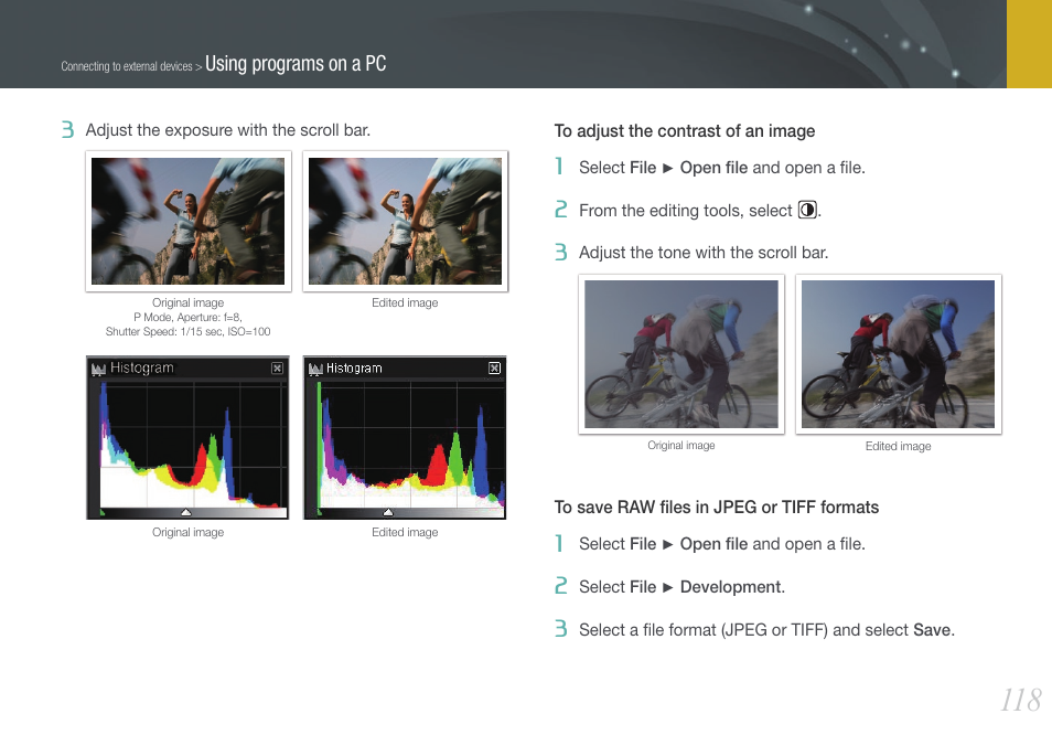 Using programs on a pc 3 | Samsung EV-NX200ZBABUS User Manual | Page 119 / 150