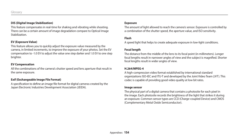 Samsung EC-DV150FBPLUS User Manual | Page 155 / 163