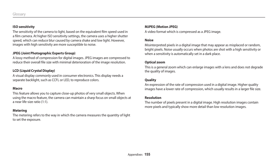 Samsung EC-DV150FBPLUS User Manual | Page 156 / 163