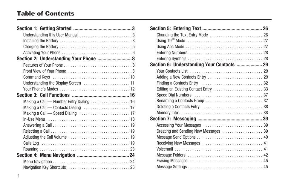 Samsung SCH-R211ZKBCRI User Manual | Page 4 / 106
