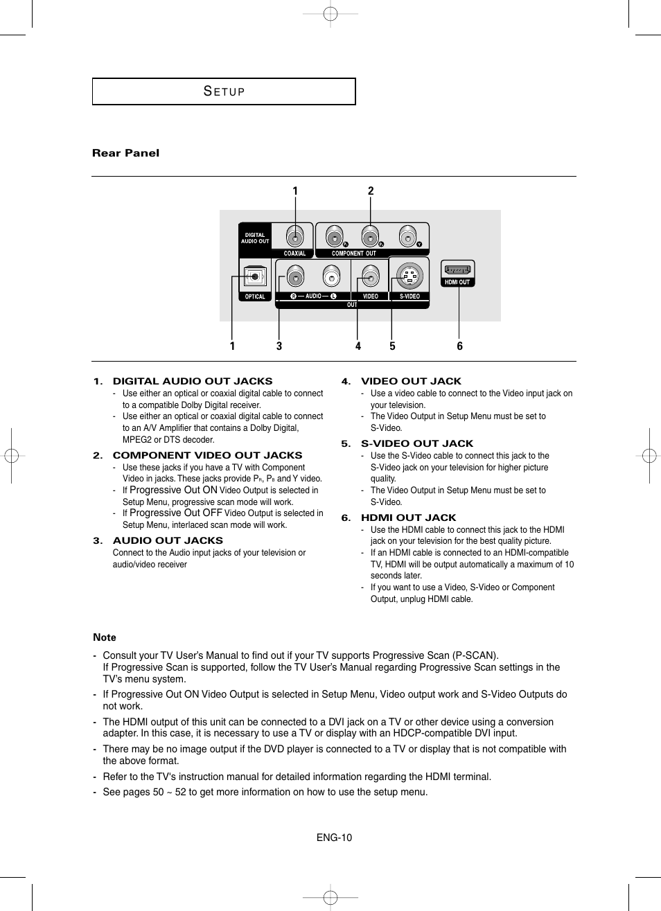 Samsung DVD-HD860-XAA User Manual | Page 10 / 64