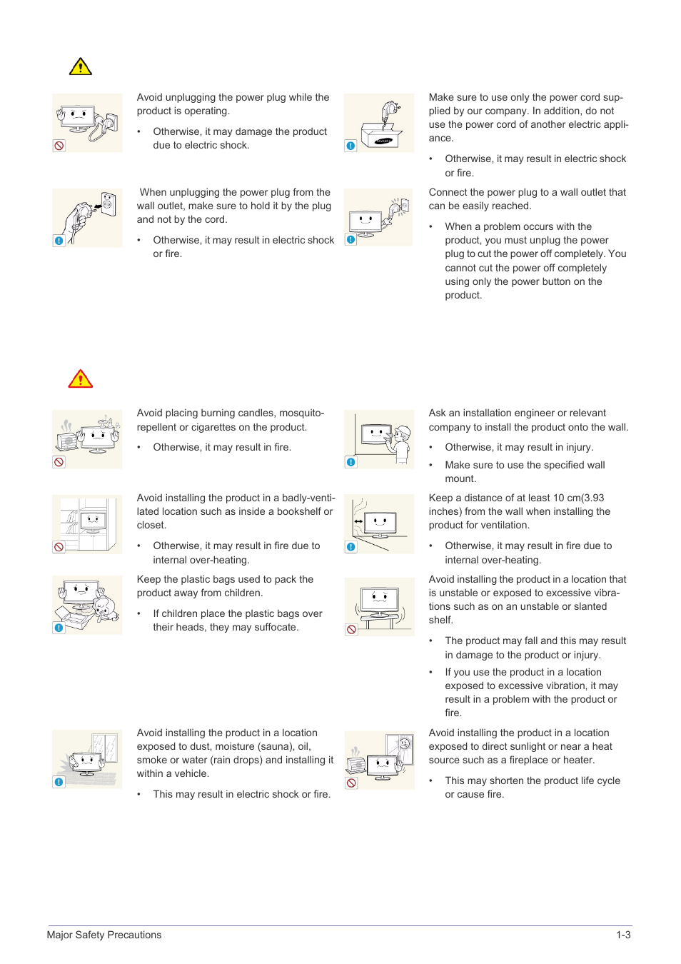 Installation related | Samsung LS23PTNSF-ZA User Manual | Page 7 / 76