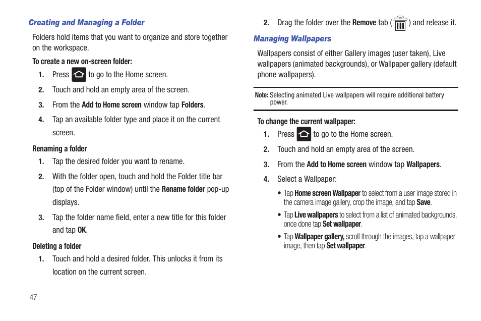 Samsung SGH-T959HAVTMB User Manual | Page 52 / 248