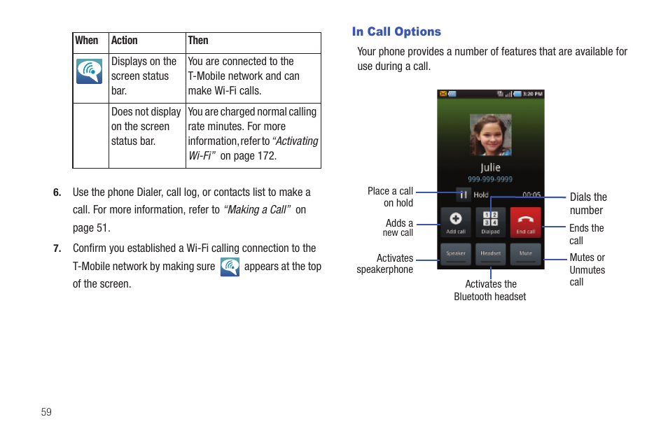 In call options | Samsung SGH-T959HAVTMB User Manual | Page 64 / 248