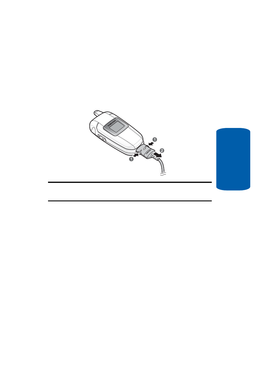 Low battery indicator | Samsung SGH-X506HBAGEN User Manual | Page 13 / 196