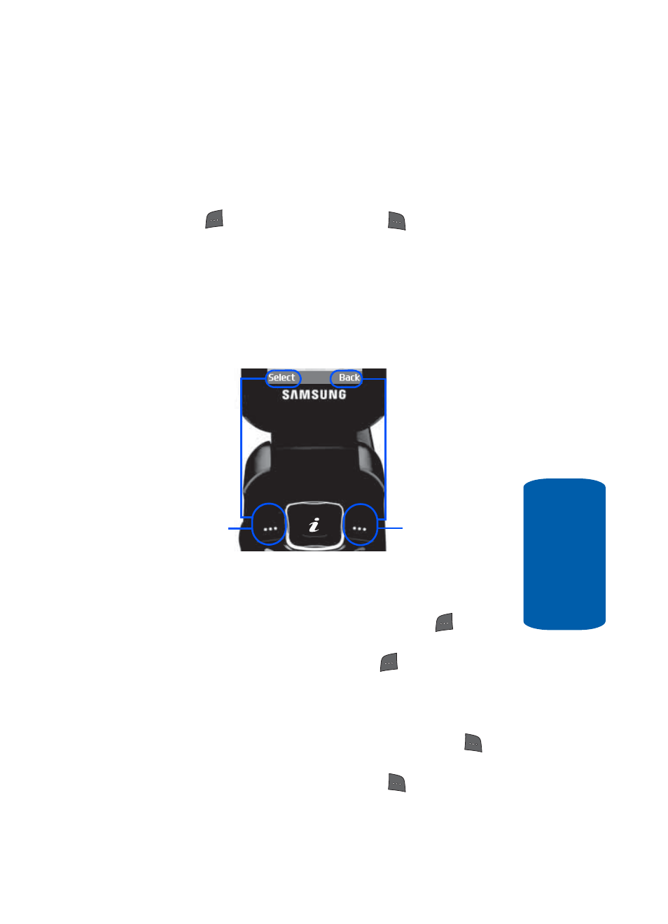 Command keys, Soft keys, Left soft key | Right soft key | Samsung SGH-X506HBAGEN User Manual | Page 25 / 196