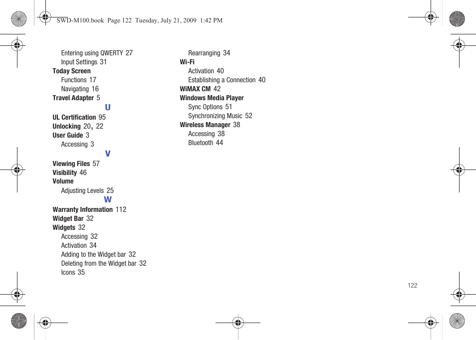 Samsung SWD-M100ZKECLW User Manual | Page 127 / 130