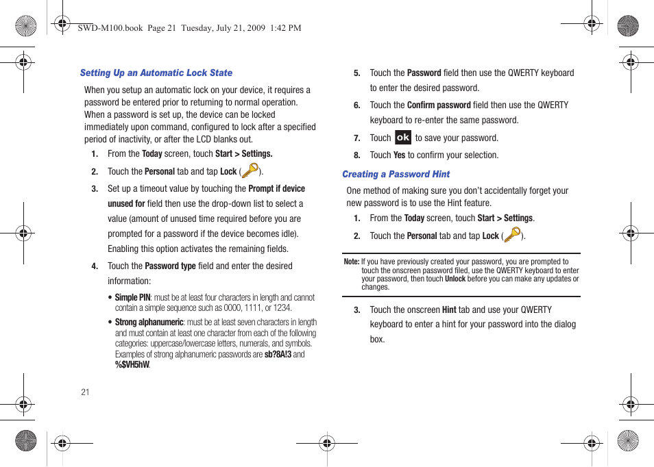 Samsung SWD-M100ZKECLW User Manual | Page 26 / 130