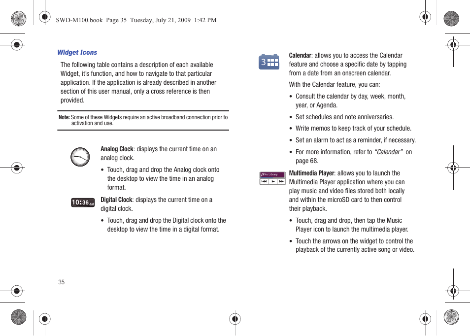 Samsung SWD-M100ZKECLW User Manual | Page 40 / 130