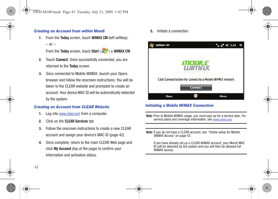 Samsung SWD-M100ZKECLW User Manual | Page 48 / 130