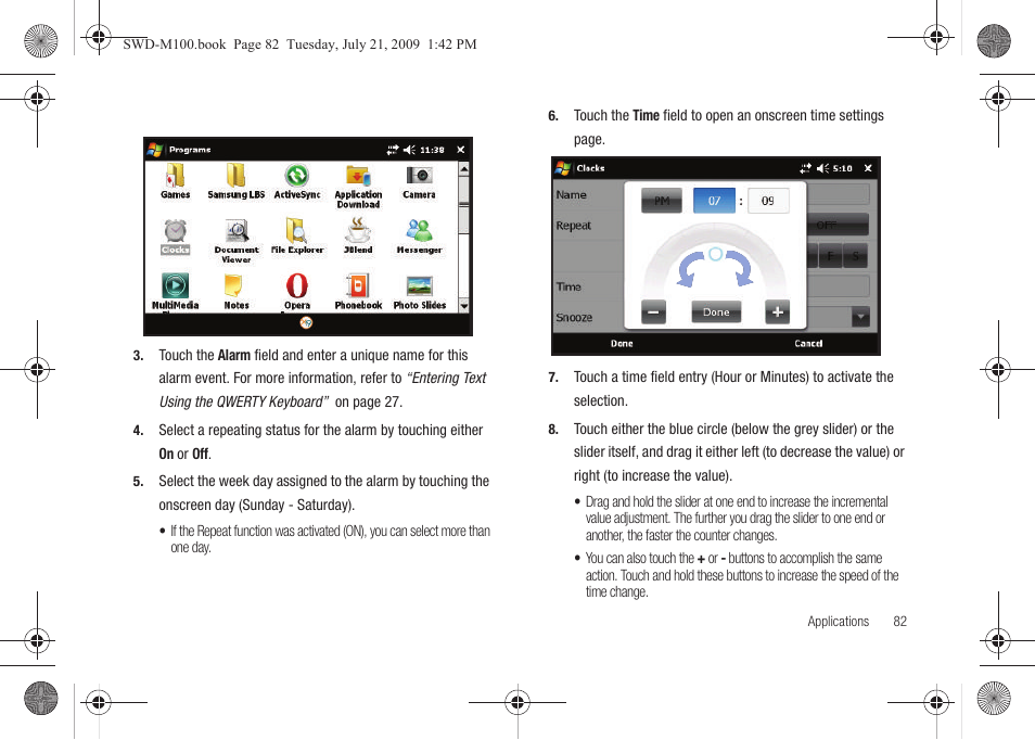 Samsung SWD-M100ZKECLW User Manual | Page 87 / 130