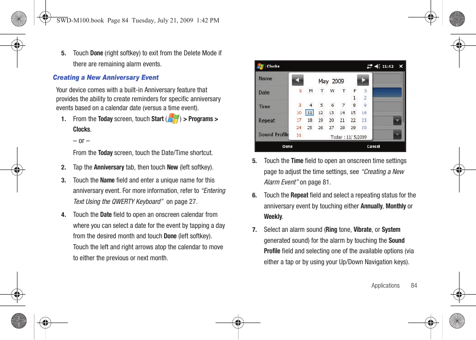 Samsung SWD-M100ZKECLW User Manual | Page 89 / 130