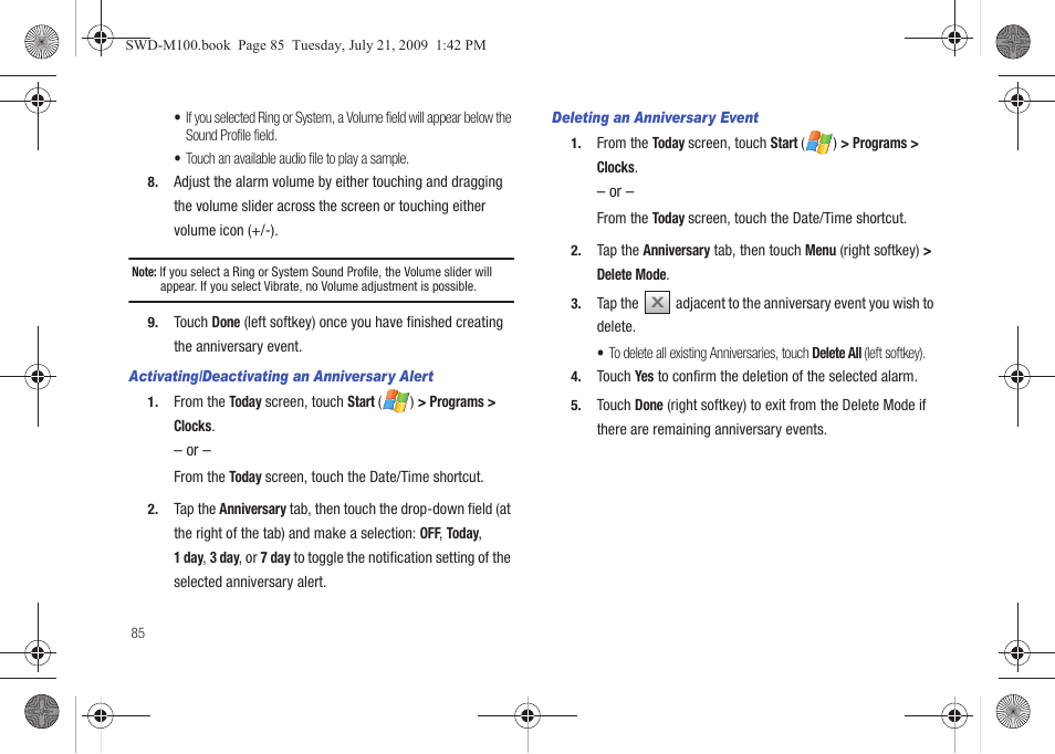 Samsung SWD-M100ZKECLW User Manual | Page 90 / 130