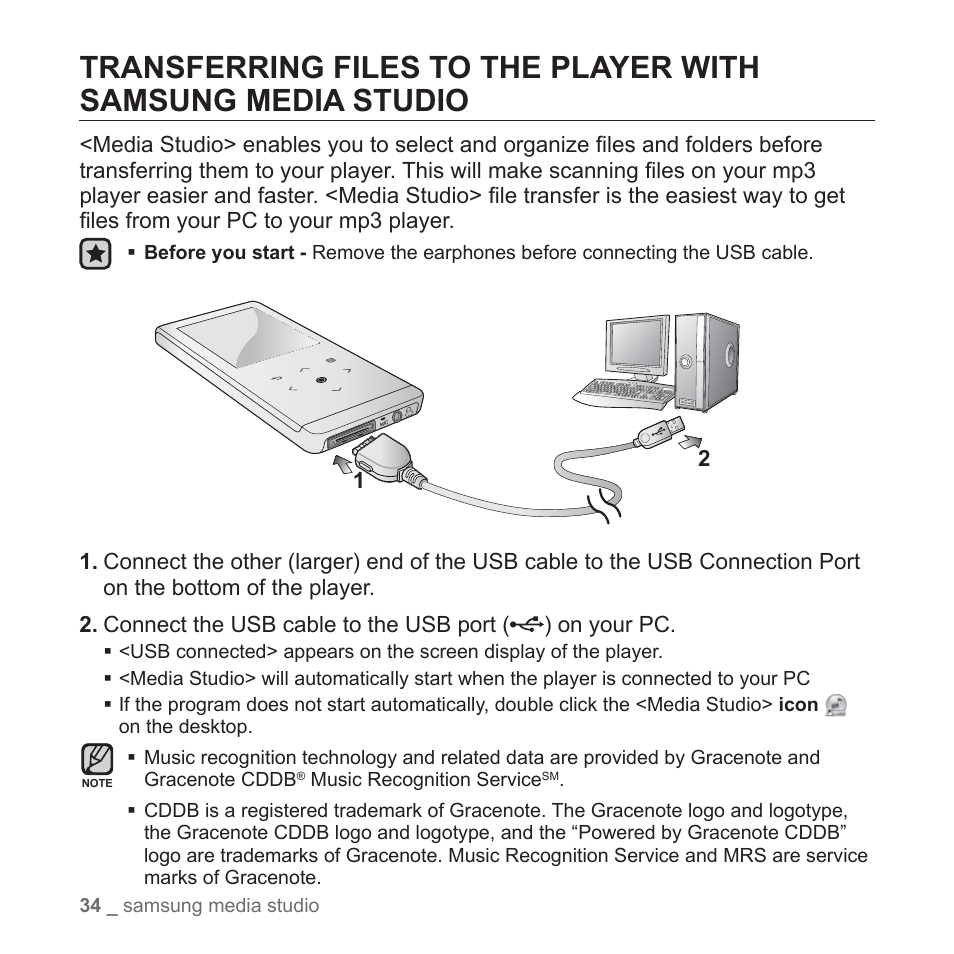 Samsung YP-T10JAUY-XAA User Manual | Page 34 / 107