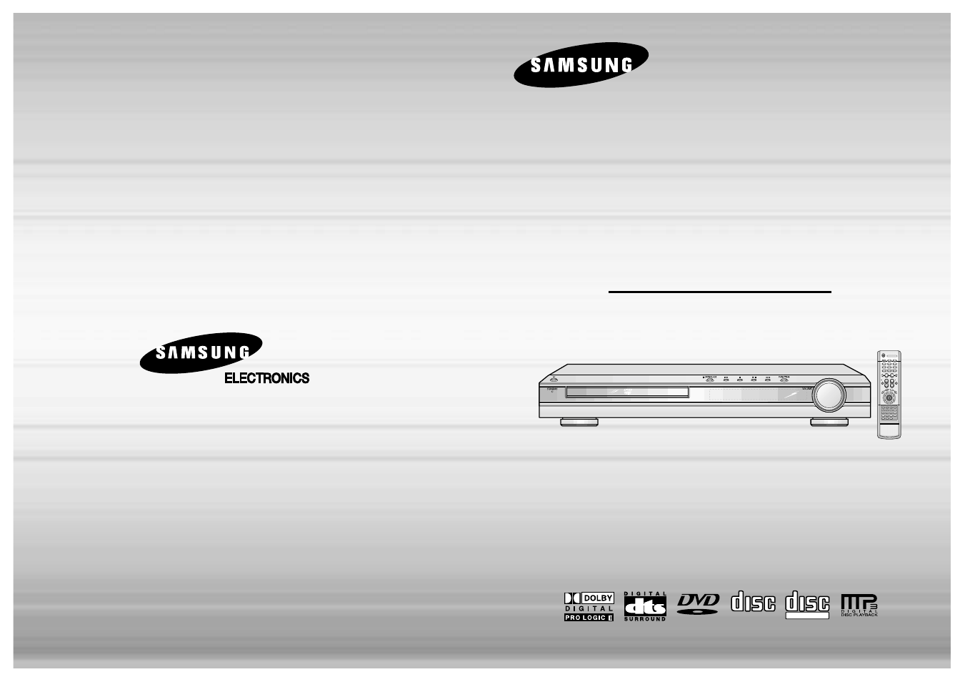 Samsung HTDB120TH User Manual | 31 pages