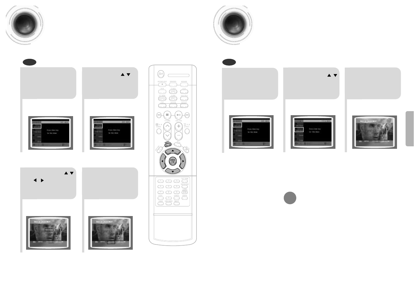 Using disc menu, Using the title menu | Samsung HTDB120TH User Manual | Page 16 / 31