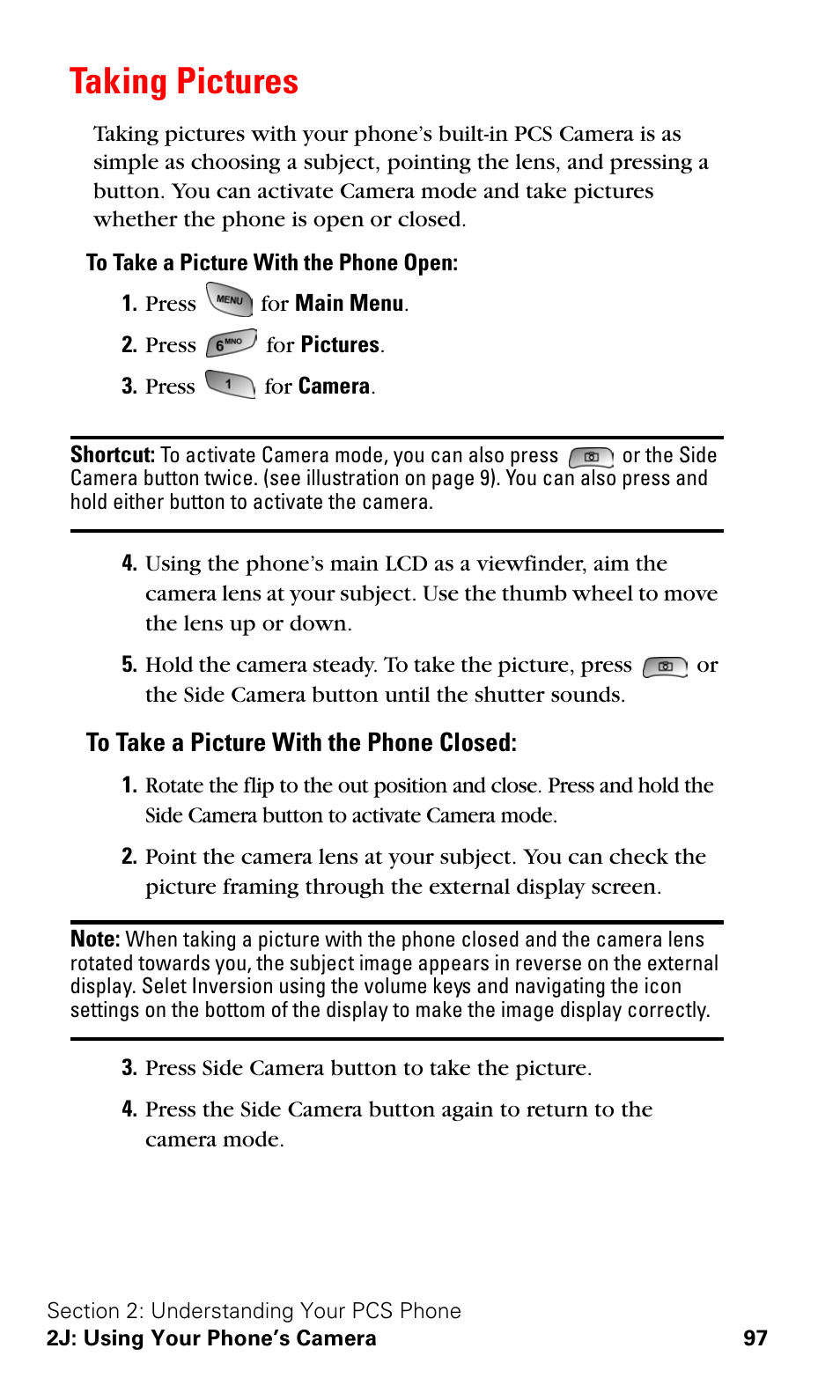 Taking pictures | Samsung SPH-A600ZSSXAR User Manual | Page 105 / 178