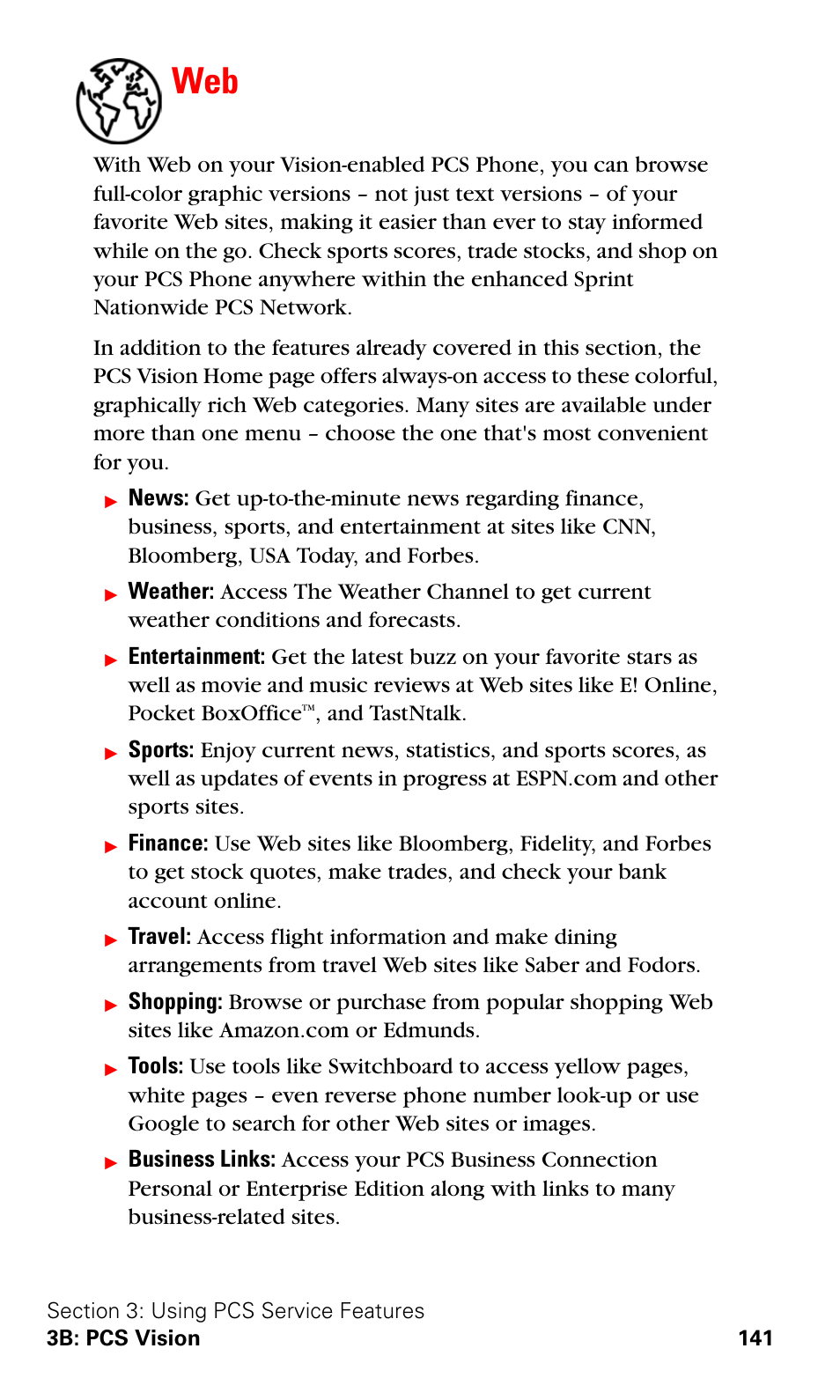 And tastntalk | Samsung SPH-A600ZSSXAR User Manual | Page 149 / 178