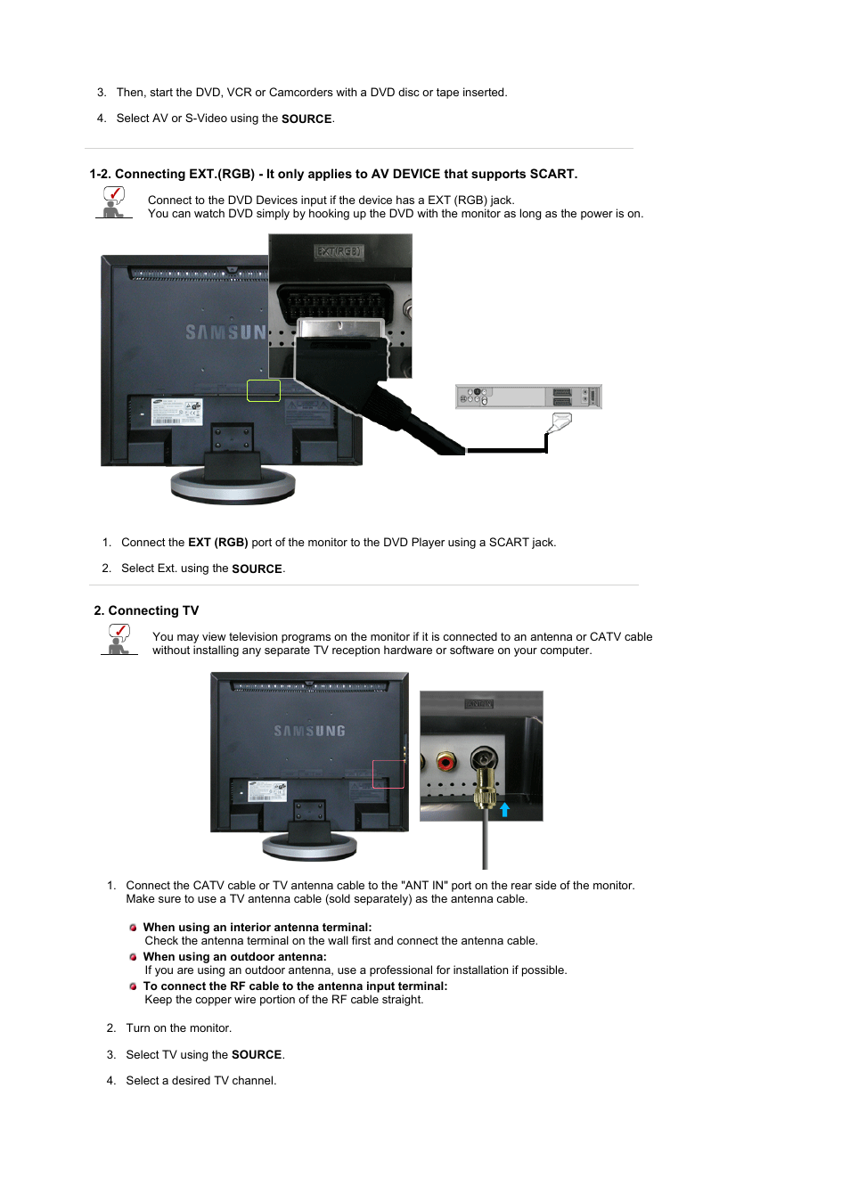Samsung LS19DOCSSK-XBM User Manual | Page 20 / 54
