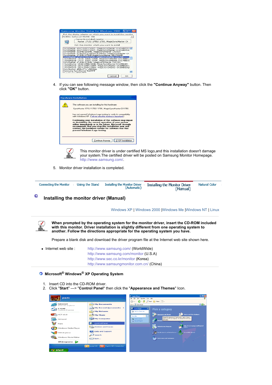 Samsung LS19DOCSSK-XBM User Manual | Page 24 / 54