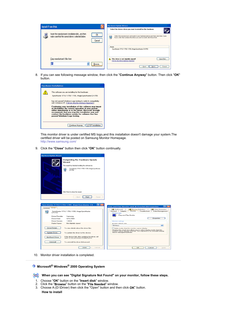 Samsung LS19DOCSSK-XBM User Manual | Page 26 / 54