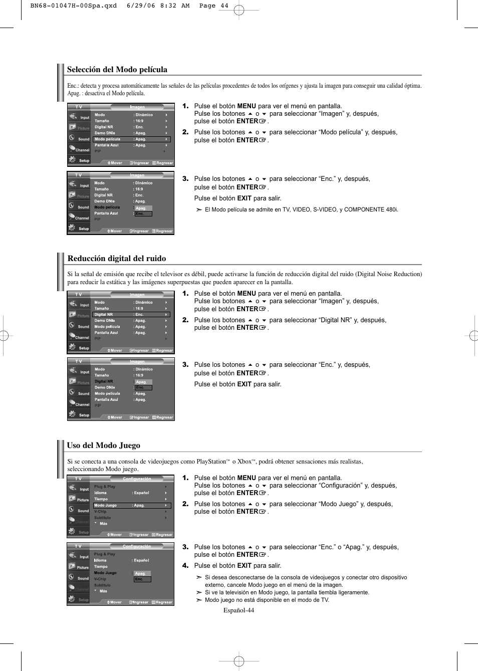 Samsung LNS3296DX-XAA User Manual | Page 164 / 179