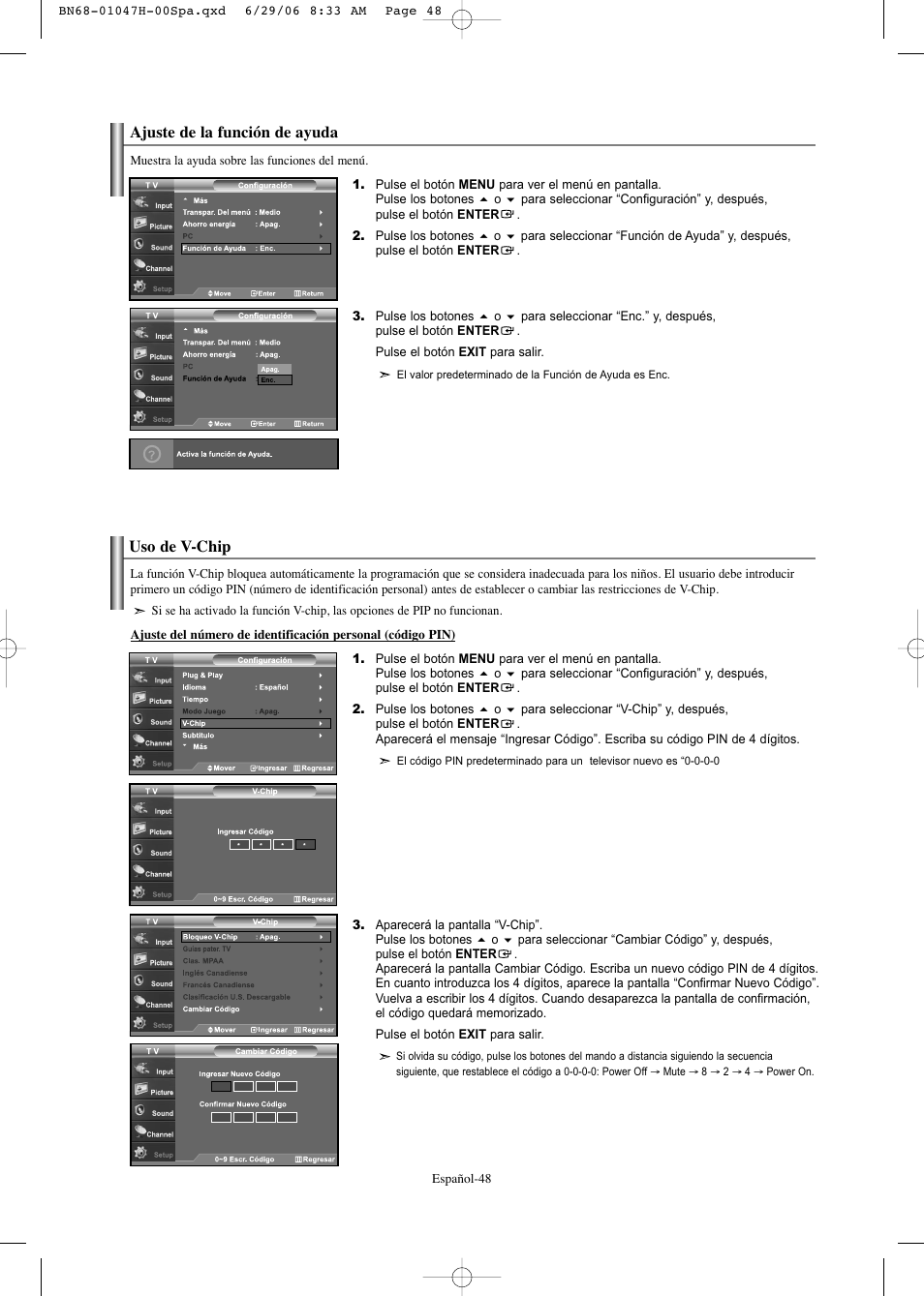 Samsung LNS3296DX-XAA User Manual | Page 168 / 179