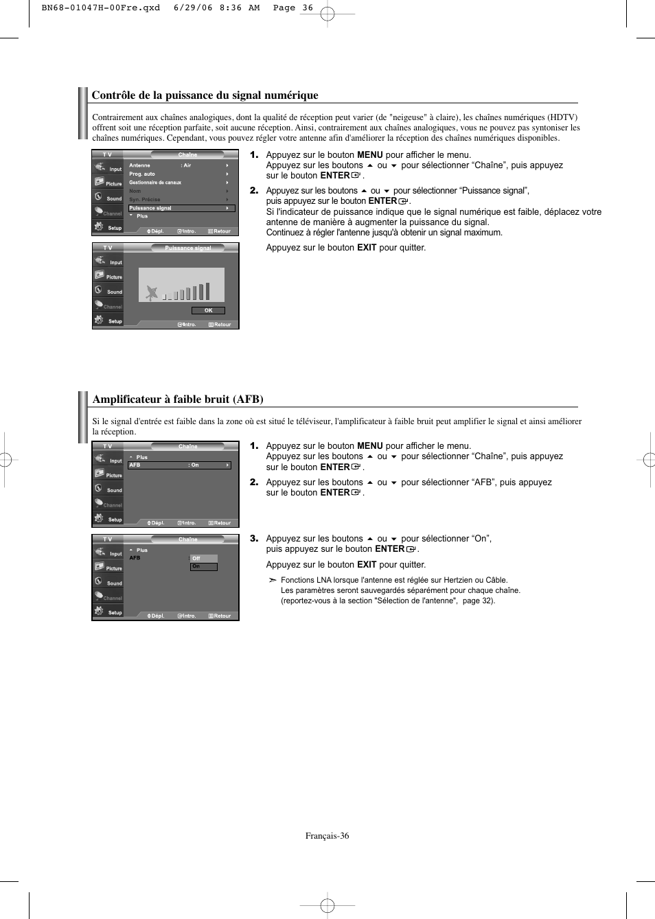 Samsung LNS3296DX-XAA User Manual | Page 97 / 179