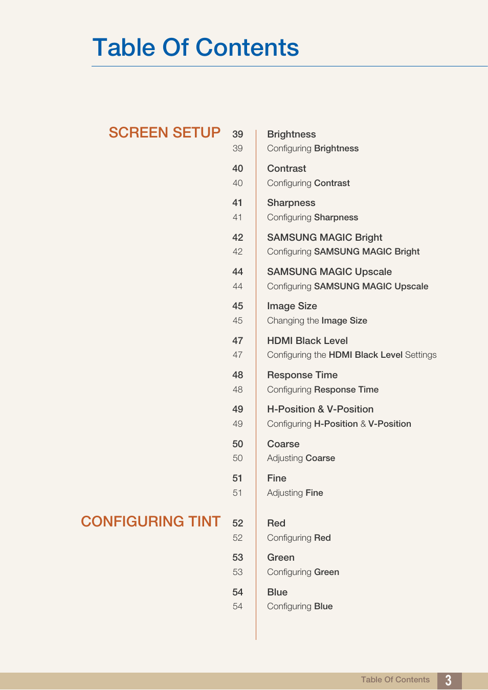 Samsung LS27C750PS-ZA User Manual | Page 3 / 98