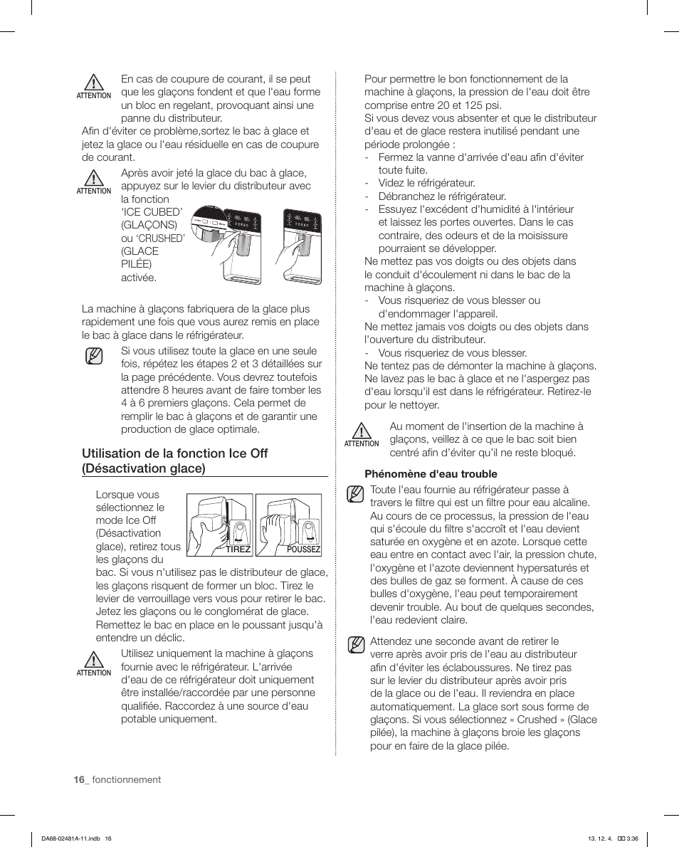 Samsung RF4267HAWP-XAA User Manual | Page 72 / 84