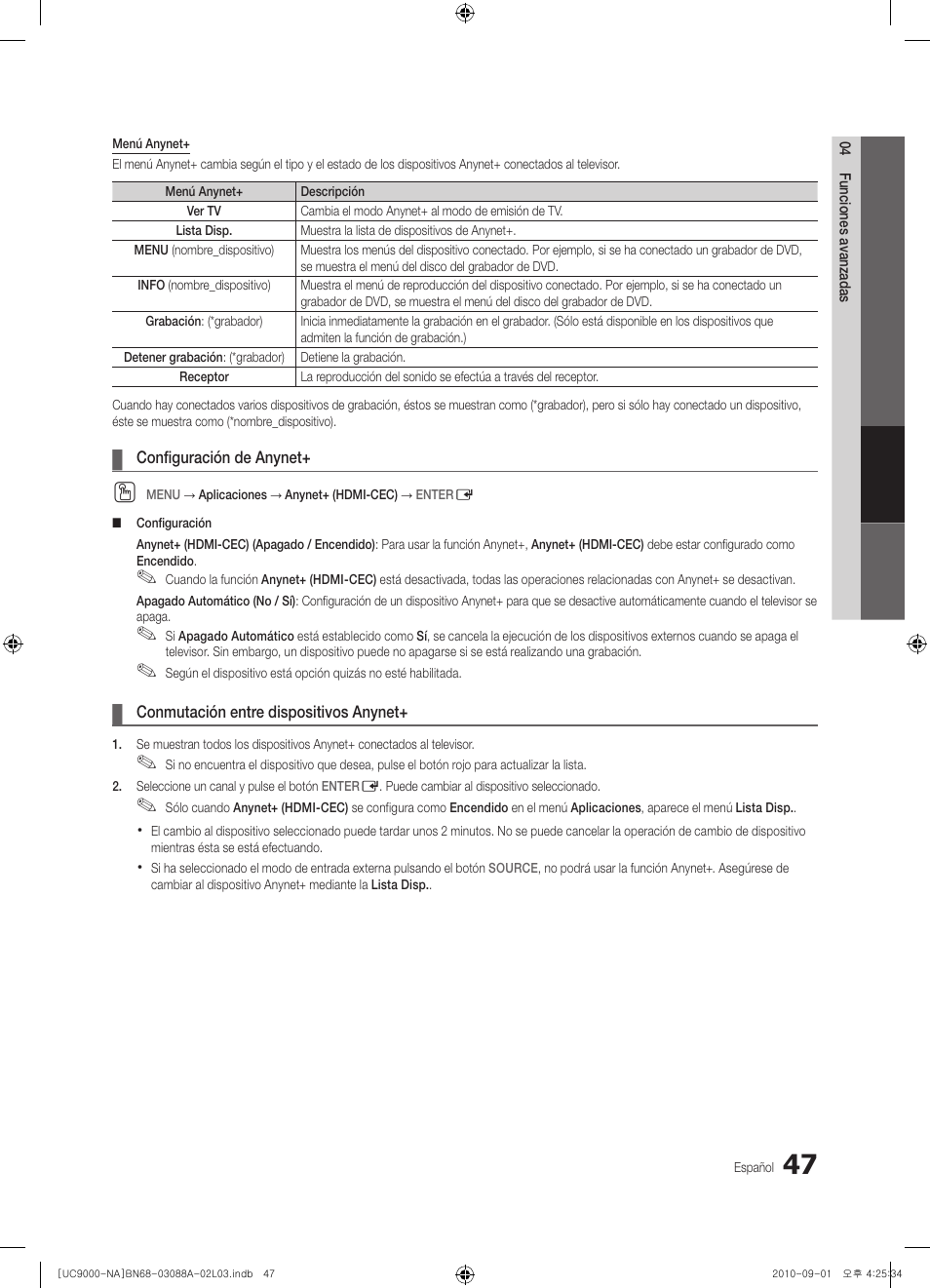 Samsung UN55C9000ZFXZA User Manual | Page 116 / 208