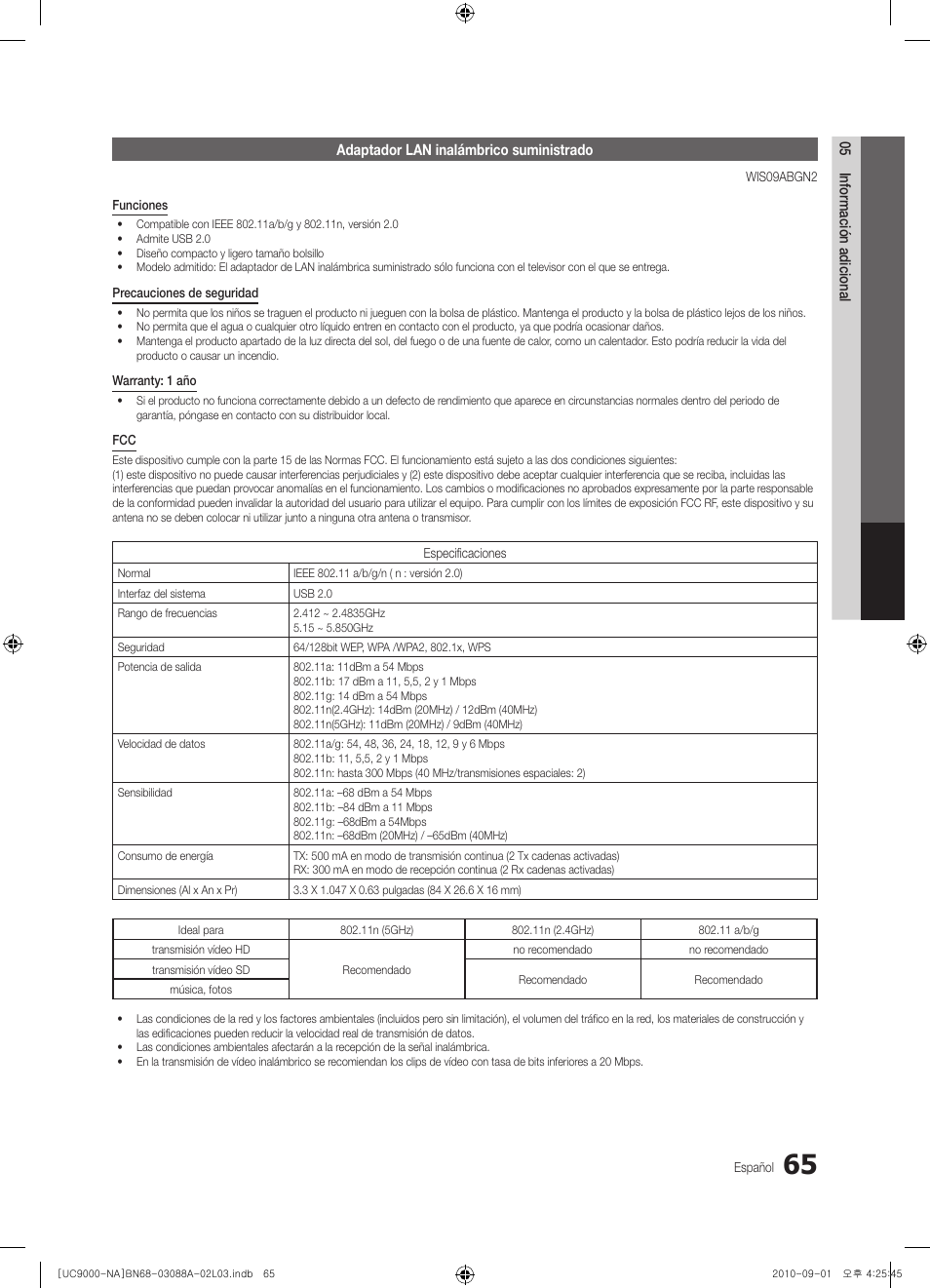 Samsung UN55C9000ZFXZA User Manual | Page 134 / 208
