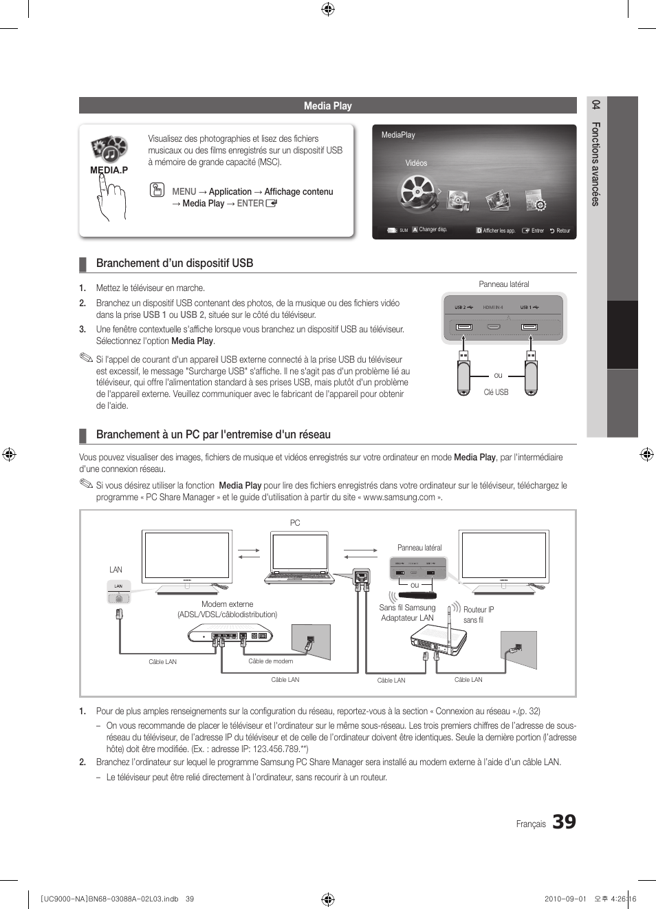Samsung UN55C9000ZFXZA User Manual | Page 177 / 208