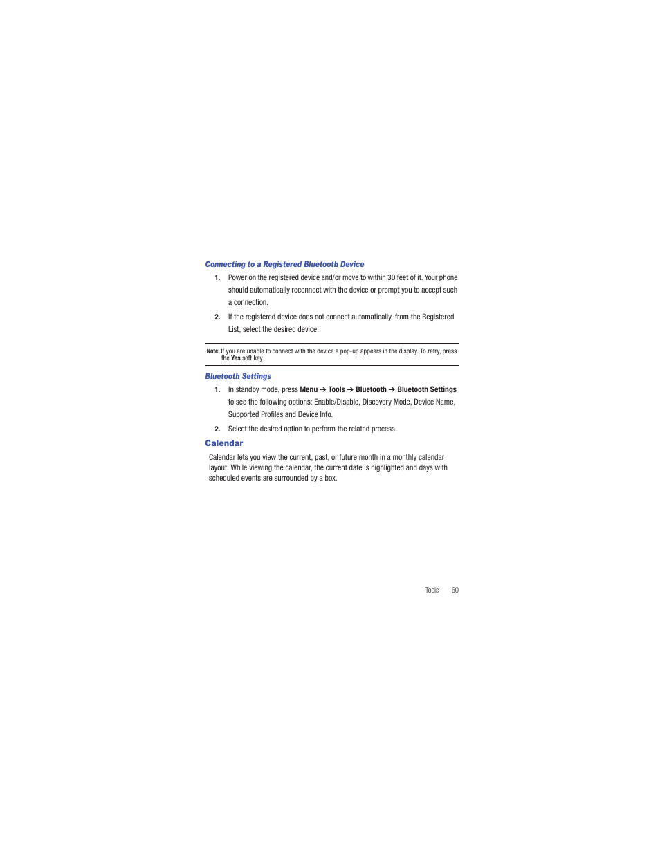 Calendar | Samsung SCH-R335MSATRF User Manual | Page 69 / 108