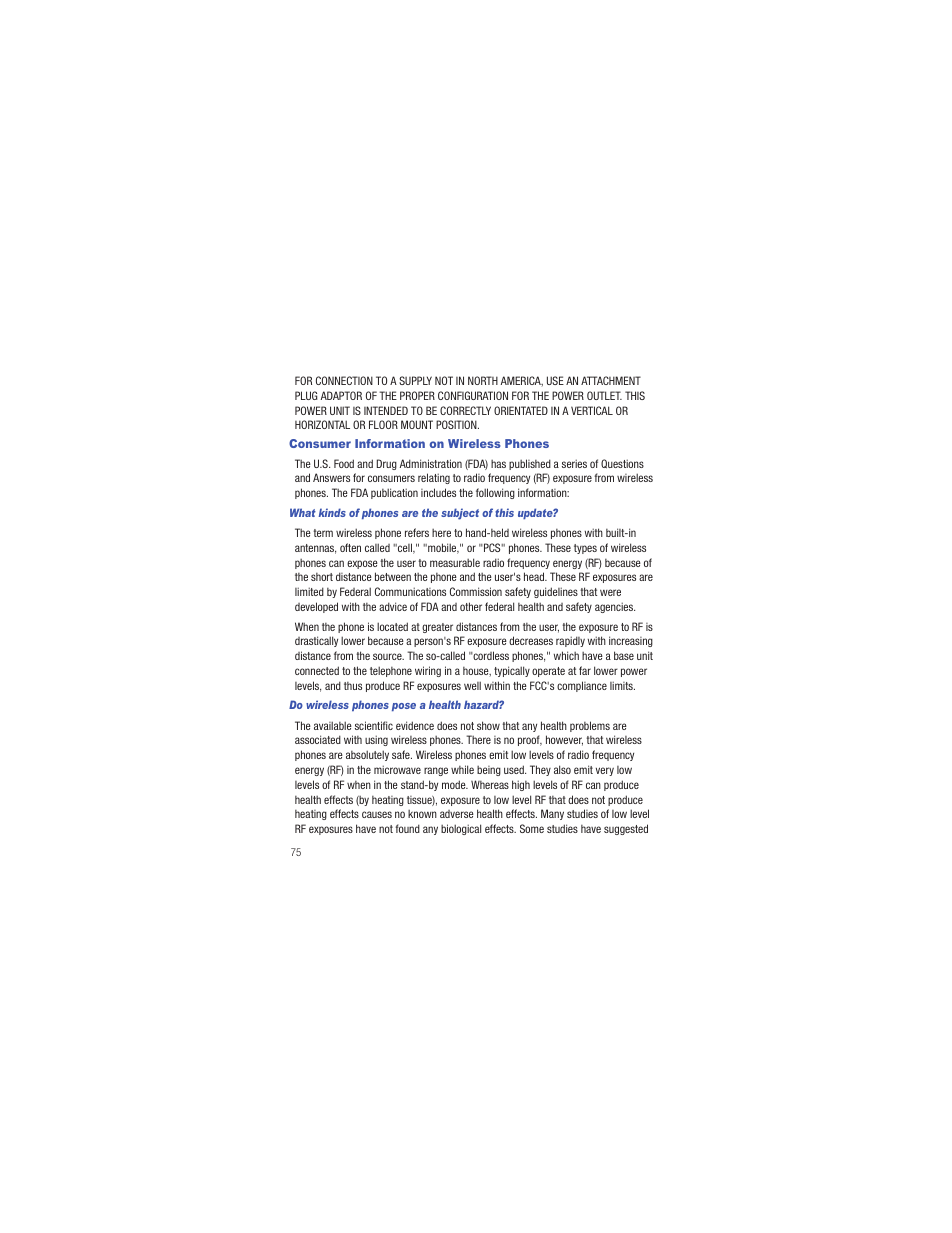 Consumer information on wireless phones | Samsung SCH-R335MSATRF User Manual | Page 84 / 108