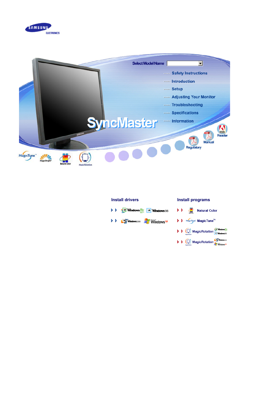 Samsung LS17HADKBV-XAA User Manual | 77 pages