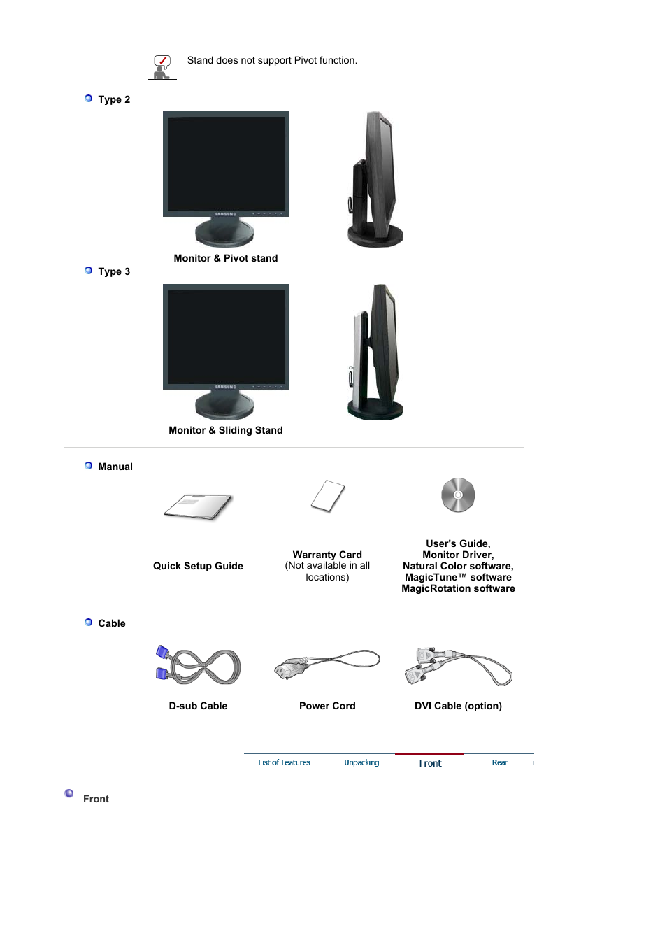 Samsung LS17HADKBV-XAA User Manual | Page 11 / 77