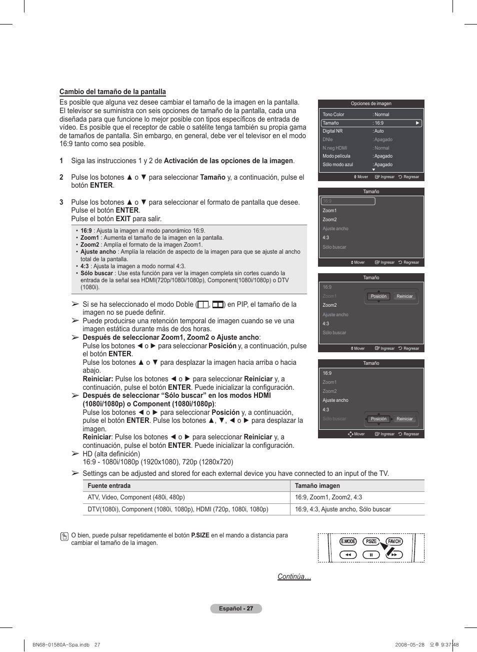 Samsung PN50A510P3FXZA User Manual | Page 111 / 162