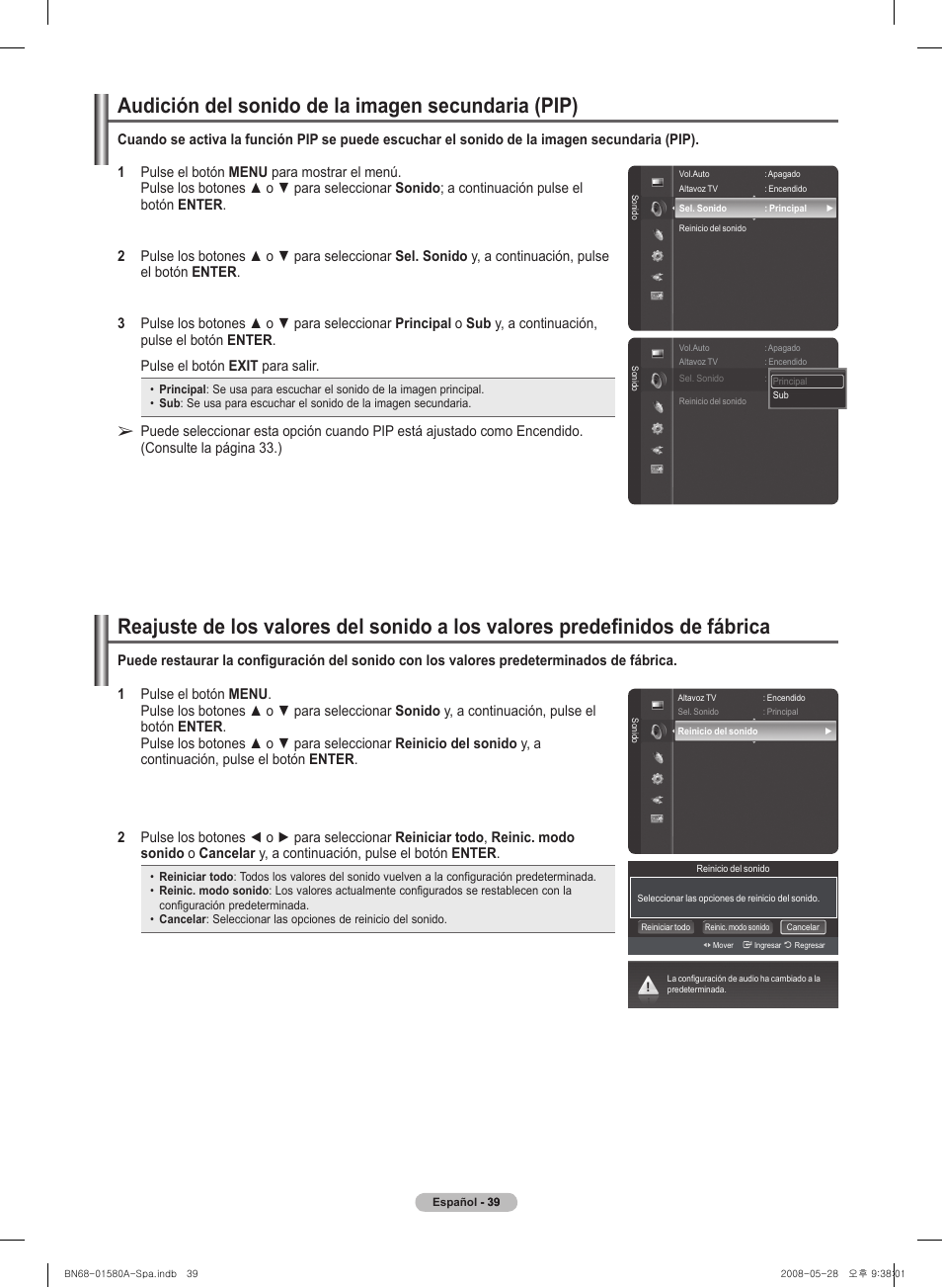 Samsung PN50A510P3FXZA User Manual | Page 123 / 162