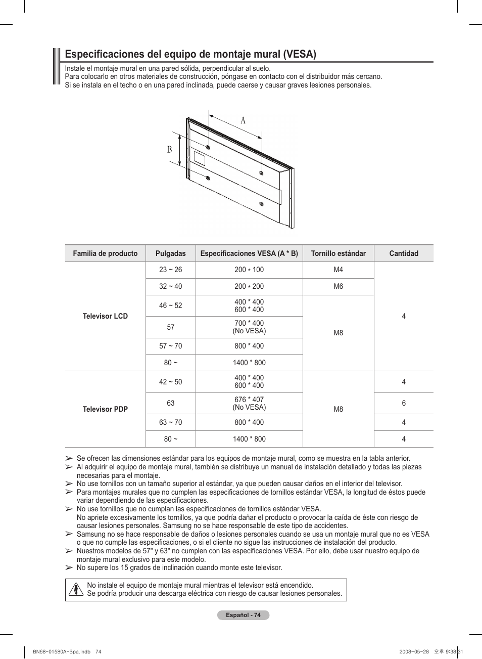 Samsung PN50A510P3FXZA User Manual | Page 158 / 162