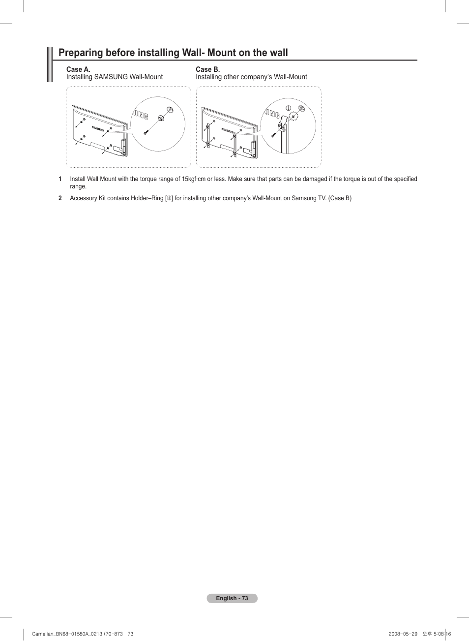 Samsung PN50A510P3FXZA User Manual | Page 73 / 162