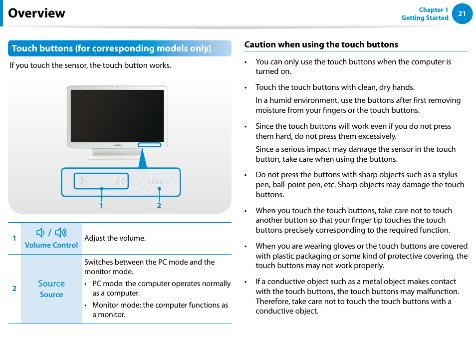 Overview | Samsung DP515A2G-K01US User Manual | Page 22 / 144