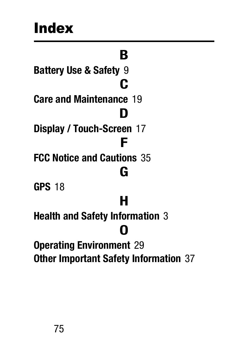 Index | Samsung SM-R3820WRAXAR User Manual | Page 82 / 83