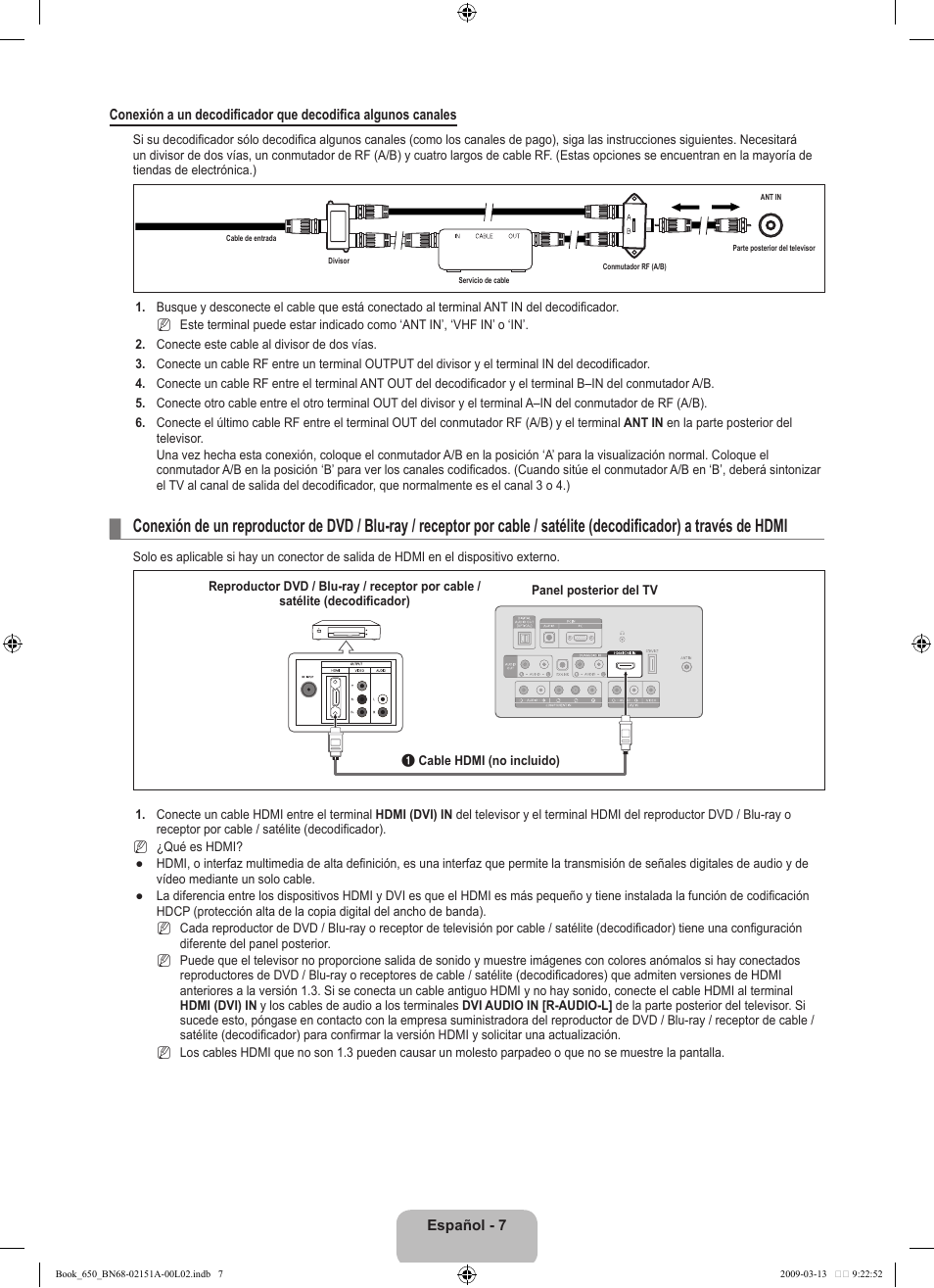 Samsung LN22B650T6DUZA User Manual | Page 42 / 67