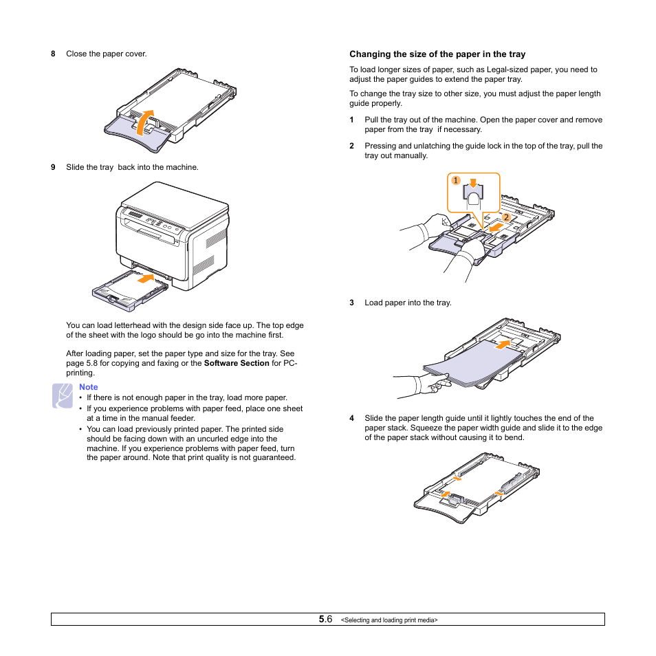 Samsung CLX-2160N-XAA User Manual | Page 29 / 118