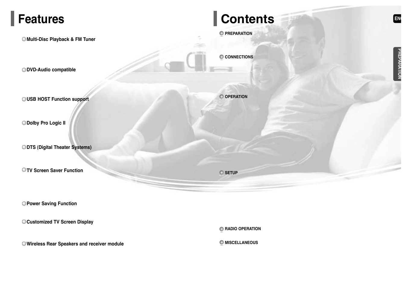 Samsung HT-WP38TH-XAA User Manual | Page 4 / 38