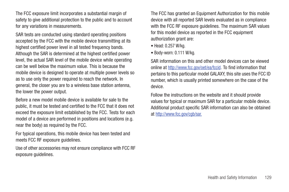 Samsung YP-G1CW-XAA User Manual | Page 133 / 157