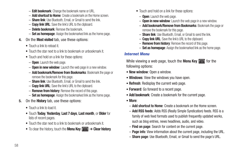 Samsung YP-G1CW-XAA User Manual | Page 62 / 157